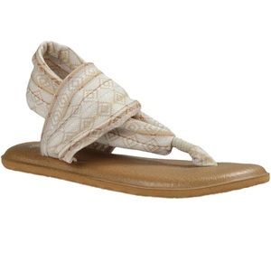 NWOT Sanuk Yoga Mat Sling Sandals